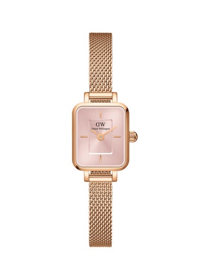 Buy Daniel Wellington Ladies Mini Watch Rose Gold blush stainless steel in Saudi Arabia