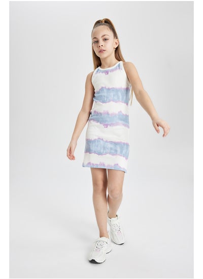 Buy Girl Regular Fit Sleeveless Knitted Dress in Egypt