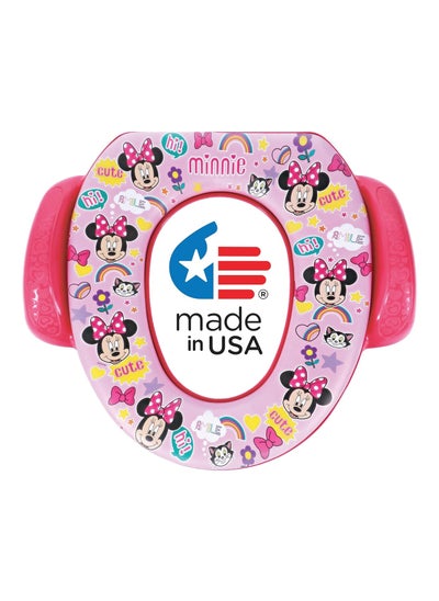 اشتري Minnie Mouse "Smile" Soft Potty Seat And Potty Training Seat - Soft Cushion, Baby Potty Training, Safe, Easy To Clean في الامارات