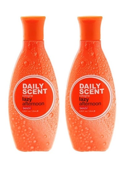 Buy Two Pieces Of Daily Scent Cologne Lazy Afternoon 2X125 ml in Saudi Arabia