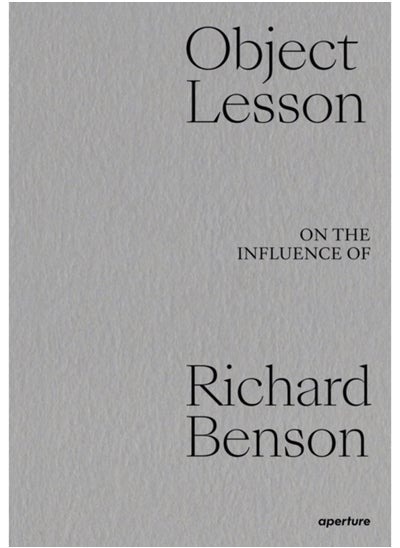 Buy Object Lesson: On the Influence of Richard Benson in Saudi Arabia