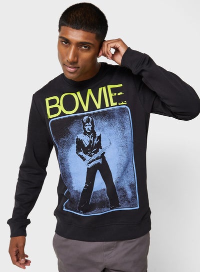 Buy Bowie Crew Neck Sweatshirt in Saudi Arabia