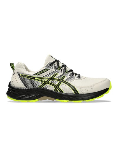 Buy Asics Performance Running Men'S Gel-Venture 9 Oatmeal Safety Yellow in Saudi Arabia