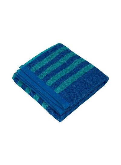 Buy Cotton Gym Towel (Pack Of 2) T445_Cobalt Blue_Free Size in Saudi Arabia