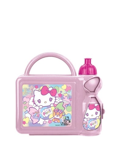 Buy Compact Sturdy and Durable Lightweight Portable Lunch Box With Water Bottle for Kids in Saudi Arabia