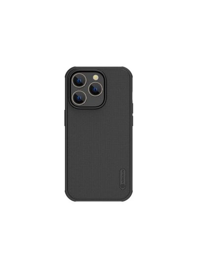 Buy Super Frosted Shield Pro Back Cover Case for Apple iPhone 14 Pro 6.1 Inch 2022 Black in Egypt