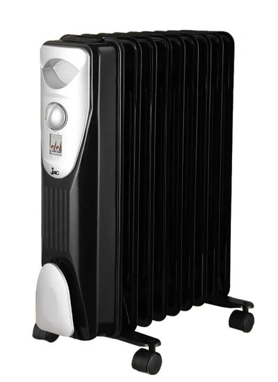 Buy Jack oil heater, 9 metal fins, black in Egypt