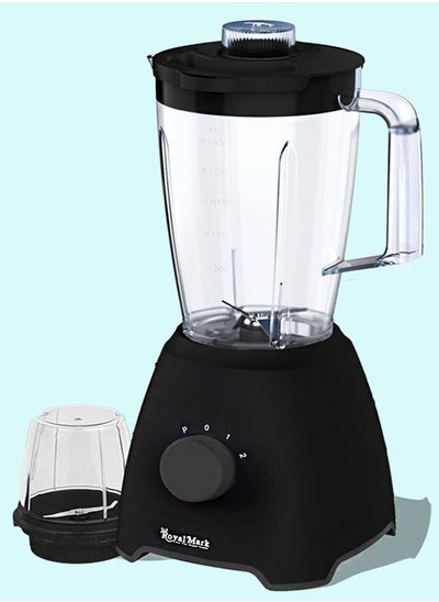 اشتري 2 In 1 Electric Blender With Grinder 1500 ML 350W RMB-335 في الامارات