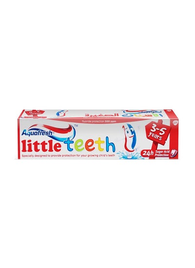 Buy Kids Toothpaste Little Teeth 3-5 Years 50 Ml in UAE