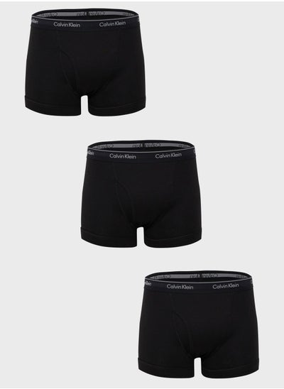 Buy 3 Pack Logo Band Trunks in Saudi Arabia