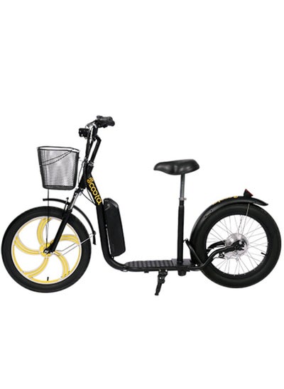 Buy Scoota , High-Speed Electric Scooter ,LED, Speed: 30km/h, Power: 350 W, Jet  Black in Egypt