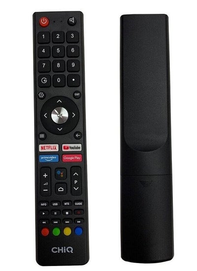 Buy New Voice Tv Remote Control For Chiq Tv L32H7N L32H7S U43H7An Lcd Led Android Tv in Saudi Arabia