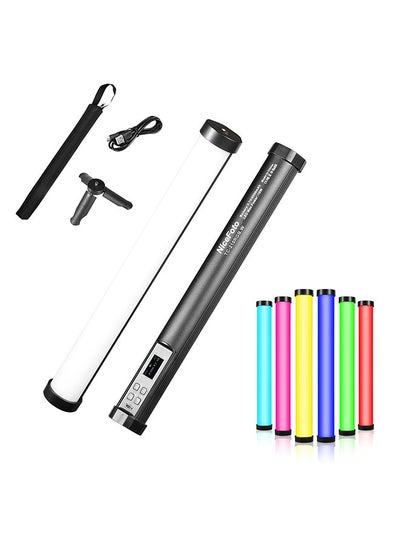 Buy NiceFoto TC-210RGB RGB LED Full Color Light Tube Portable Fill Light Wand Stick with Bi-Color Temperature in Saudi Arabia