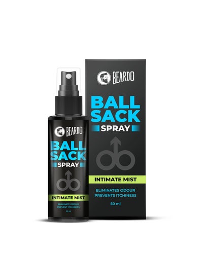 Buy Beardo Ball Sack Spray For Men, 50ml | Intimate Care Spray for Fresh, Clean and Dry Balls | Intimate Hygiene Body Spray for Men; Prevents Odor, itch | Strictly for men Gift for men in UAE