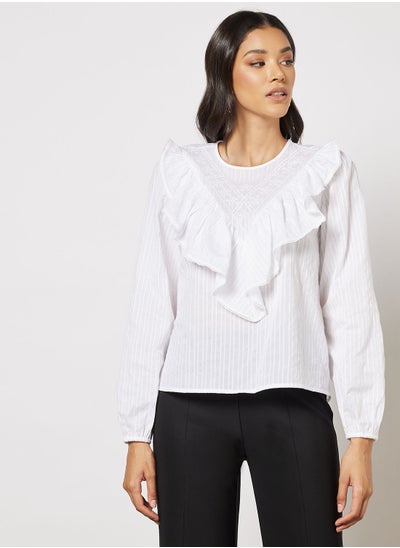 Buy Ruffle Detail Top in UAE