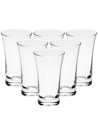 Buy 6-Piece Kieliszek Shot Glass Set, Clear - 45 ml in UAE