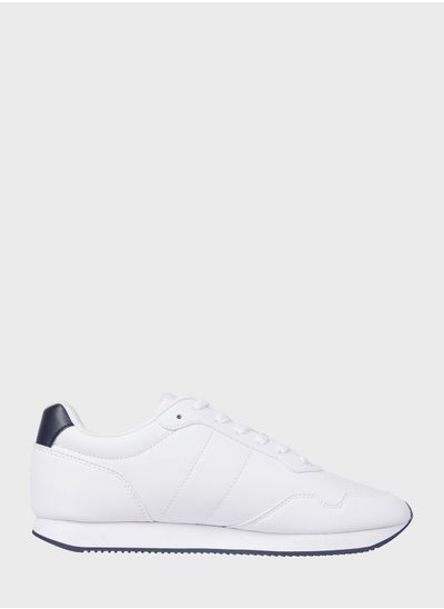 Buy Striped Lace Up Sneakers in UAE