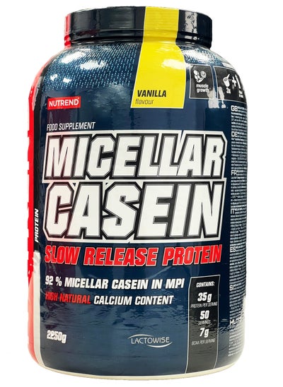 Buy Micellar Casein 2250 Grams, Vanilla in UAE