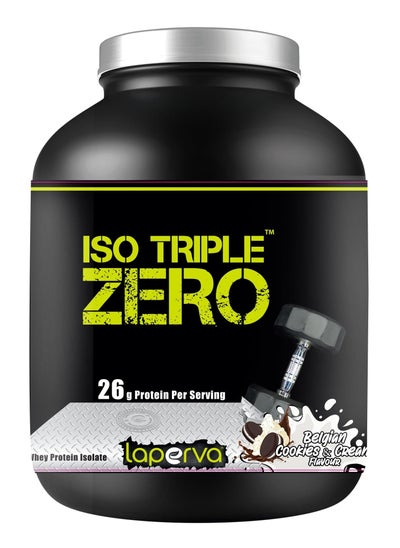 اشتري Laperva Iso Triple Zero Next Generation, Belgian Cookies and Cream, 5 LB في السعودية