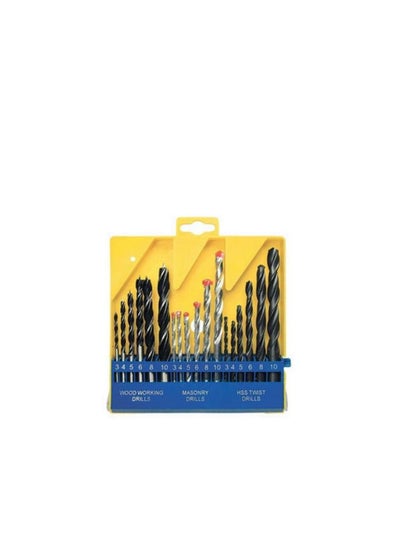 اشتري Sparta Drill Bit Set 15Pcs - 4-10MM في الامارات