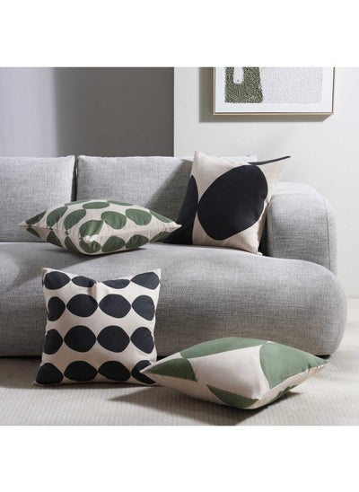 Buy Huxleigh Cushion Cover 50X50cm - Black in UAE