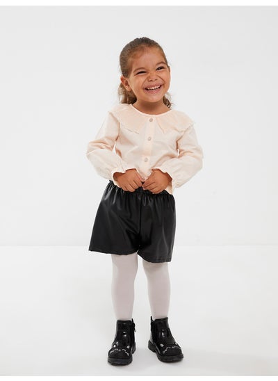 اشتري Crew Neck Long Sleeve Baby Girl Shirt and Shorts 2-Pack Set في مصر