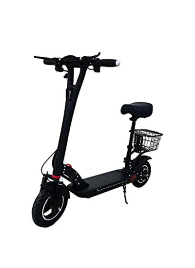 Buy Electronic Scooter With Rear Basket Fodable Seat For Both Adult And Teenager in UAE