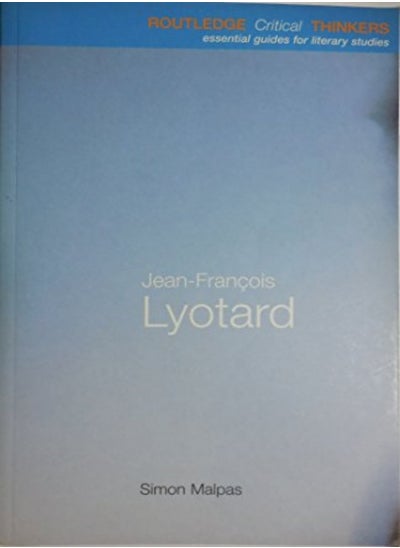 اشتري Jean-Francois Lyotard في الامارات