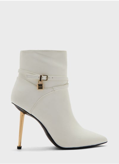 اشتري Pointed Tow High Heel Ankle Boot في الامارات