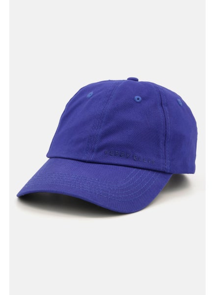 Buy Men Brand Logo Cap, Blue in Saudi Arabia