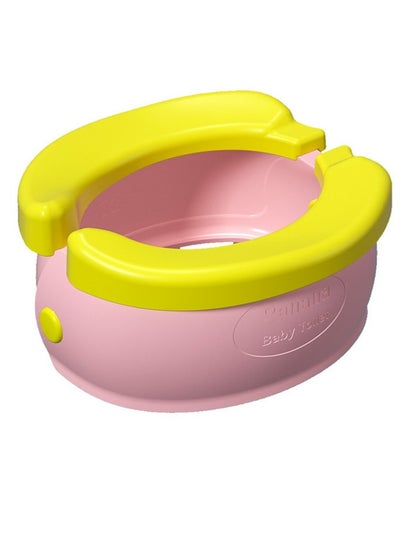 Buy Portable Potty. Folding Travel Baby Toilet Pot, Convenient Easy To Clean Child Potty Training Seat, Anti Slip Base Toddler Camping Foldable Toilet For Indoor Outdoor Traveling, (Pink) in Saudi Arabia