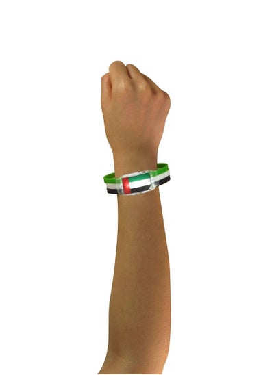 Buy UAE National Day LED Glow Bracelets Light Up Wristbands National Flag in UAE