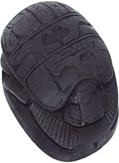 اشتري immatgar pharaonic Egyptian Statue Scarab Egyptian souvenirs gifts for Women Girls and mother (Black - 10CM Long) في مصر