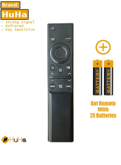 اشتري Universal Remote Control Compatible for Samsung Smart TV LCD LED UHD QLED 4K HDR TV Remote, with Netflix Prime Video and WWW Buttons BN59 01358D في السعودية