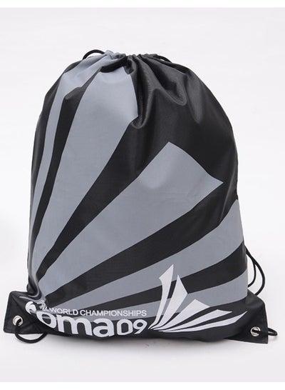 Buy Drawstring Bags, Bulk Draw String Backpack, Cinch Dacron Bag for Gym Sport,Beach Bag, Sports Bag Black,42*34CM in Saudi Arabia