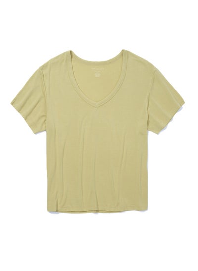 Buy AE Soft V-Neck T-Shirt in UAE