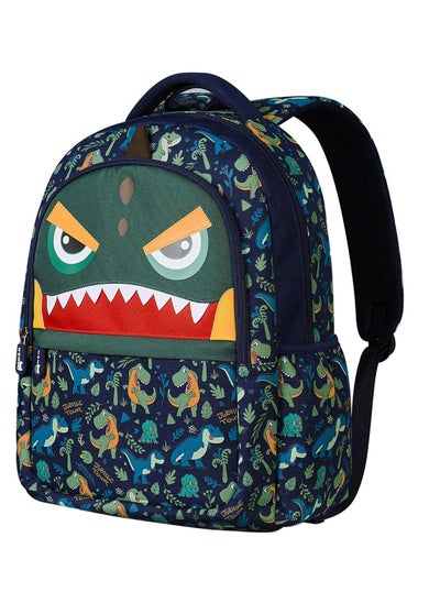 Buy Kids 16 Inch School Bag Dino - Green in Saudi Arabia