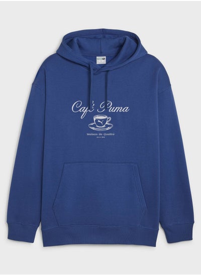 Buy Cafe Fleece Hoodie in UAE