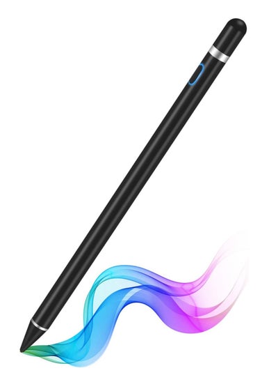 Buy Active Stylus Pens for Touch Screens, Rechargeable Digital Stylish Pen Pencil Universal for iPhone/iPad Pro/Mini/Air/Android and Most Capacitive Touch Screens in UAE