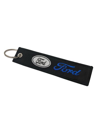 Buy High-quality Premium Type Fabric Strap Keychain, Car Key Chain, Home Keychain F0RD in Saudi Arabia