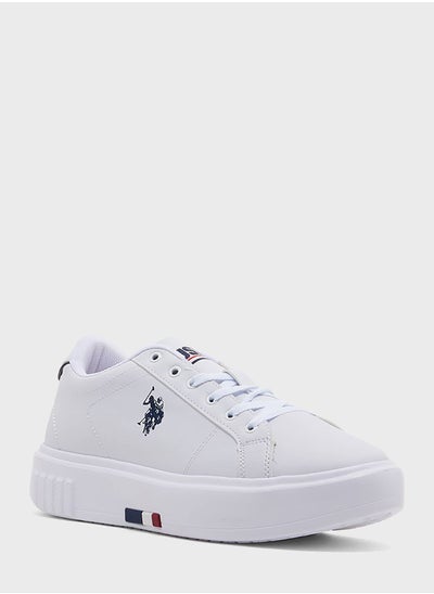 Buy Lace Up Low Top Sneakers in UAE