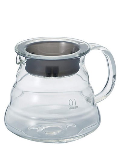 اشتري V60 Inchesclear Inches Glass Range Coffee Server 360Ml في السعودية