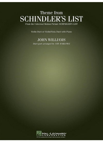 Buy Theme from Schindler's List in UAE