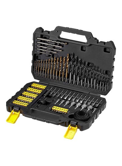 Buy STANLEY  STA88548-XJ 100-Pieces Drilling And Screwdriving Accessory Bit Set in UAE