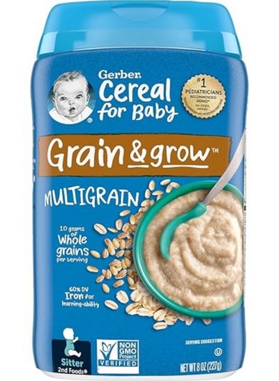 Buy Baby Cereal Grain & Grow Multigrain 227 G in UAE