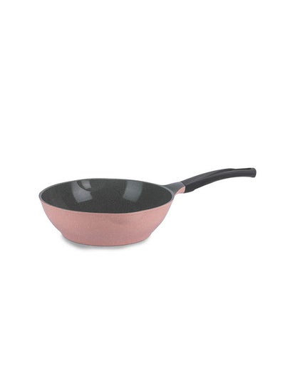 Buy Granite Frying Pan 28 cm-Pink in Egypt