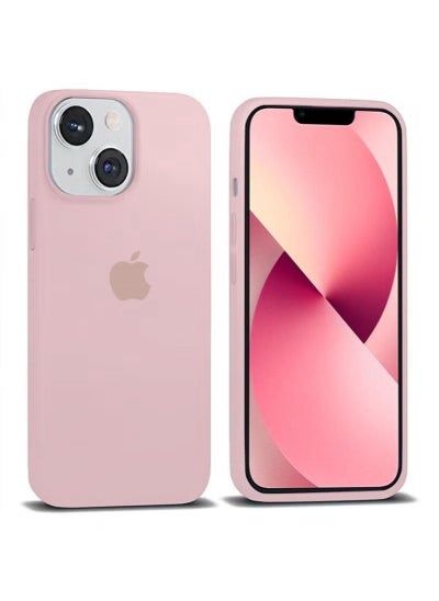 Buy iPhone 13 Mobile Case Cover with Soft Liquid Silicone Protection Anti-Scratch Shockproof Accessories Slim Protective Back Cover with Comfortable Hold Touch Feeling and Anti-fingerprint in Saudi Arabia