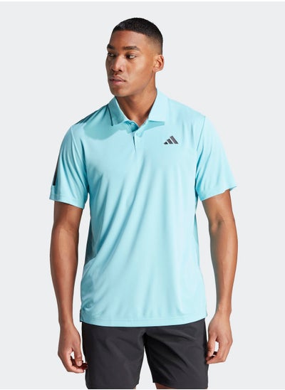 Buy Club 3 Stripes Polo T-Shirt in Saudi Arabia