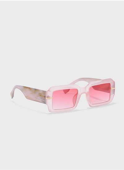 اشتري Marble Arm Rectangular Sunglasses في الامارات