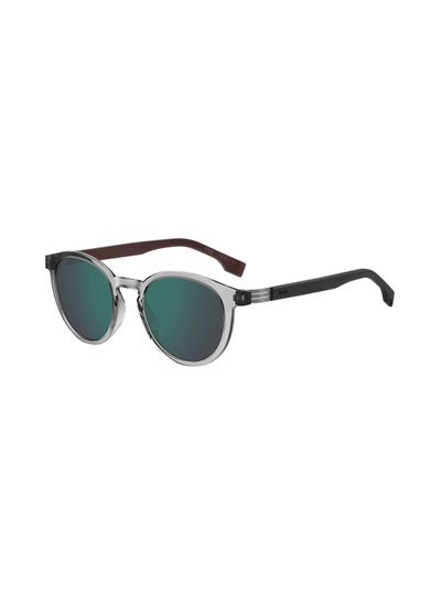 اشتري Men's UV Protection Oval Sunglasses - Boss 1575/S Grey Millimeter - Lens Size: 51 Mm في السعودية